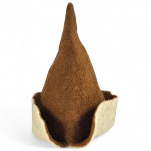 Chapeau de feutre médiéval, laine