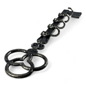 MEDIEVAL KEY, forged towel rack