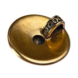 Protection Shield Pendant, Birka, Sweden, Bronze