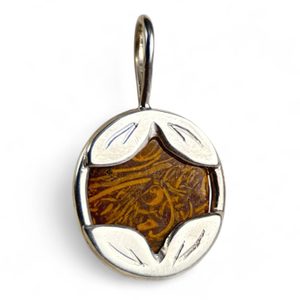 ORBIAL, snake jasper, silver pendant, Ag 925/1000