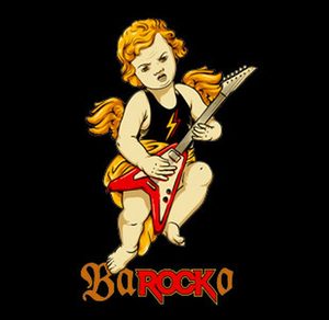 T-SHIRT BAROCKO - LES T-SHIRTS THE MOUNTAIN ET AUTRES{% if kategorie.adresa_nazvy[0] != zbozi.kategorie.nazev %} - T-SHIRTS, BOOTS - ROCK MUSIC{% endif %}