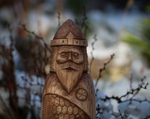 PERUN, HAND CARVED STATUE - WOODEN STATUES, PLAQUES, BOXES{% if kategorie.adresa_nazvy[0] != zbozi.kategorie.nazev %} - WOOD{% endif %}