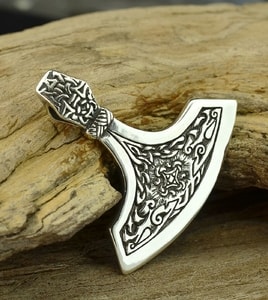 HERSIR, NORSE AXE, SILVER PENDANT - PENDANTS{% if kategorie.adresa_nazvy[0] != zbozi.kategorie.nazev %} - SILVER JEWELLERY{% endif %}