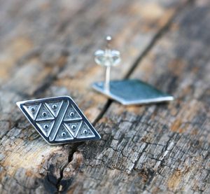 KAZI, SILVER EARRINGS, MEDIEVAL INSPIRATION - EARRINGS{% if kategorie.adresa_nazvy[0] != zbozi.kategorie.nazev %} - SILVER JEWELLERY{% endif %}