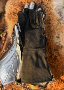 Gants d'armure gothiques, acier