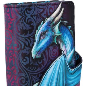 Blue dragon, wallet, 18.5cm