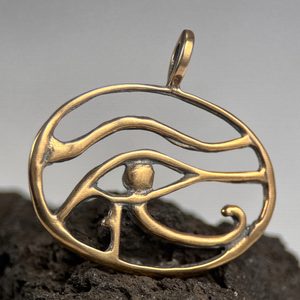 UDYAT the eye of Horus, bronze pendant