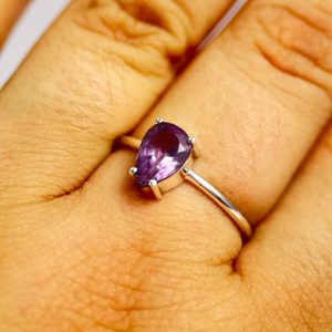 CIRI, ring, amethyst silver 925/1000