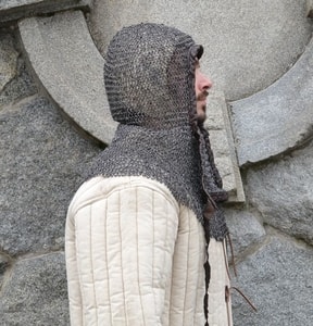 RIVETED CHAINMAIL COIF, 8 MM - CHAIN MAIL ARMOUR{% if kategorie.adresa_nazvy[0] != zbozi.kategorie.nazev %} - ARMOUR HELMETS, SHIELDS{% endif %}