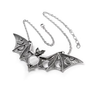 Lunaeca, bat, necklace, Alchemy England