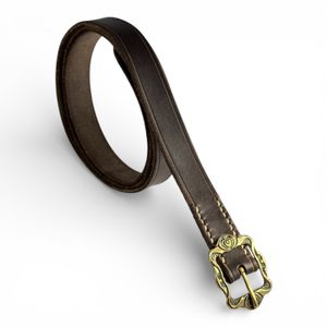 RENAISSANCE LEATHER BELT, brown