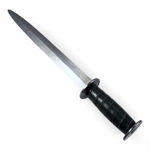 Bollock dagger, 14th century, blunt replica, green