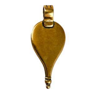 ROMAN PENDANT, II. Century, bronze Garnet