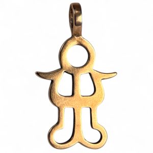 HISTORICAL PENDANT IV, bronze age, bronze