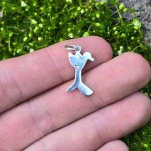 Canard, pendentif de style Europe de l'Est, argent 925/1000