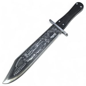 American BOWIE knife, PERRYVILLE, etched