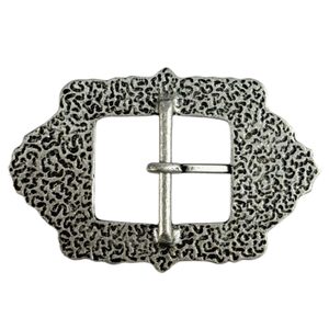 ALBA Scottish Belt Buckle with Thistle zinc