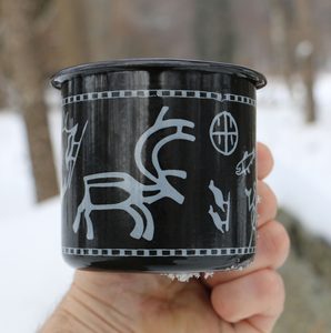 SÁMI Sápmi Lapland Enamel Mug