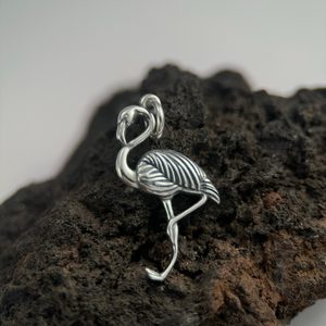 FLAMINGO, silver pendant Ag 925/1000