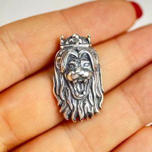 BOHEMIAN LION, pendant, sterling silver