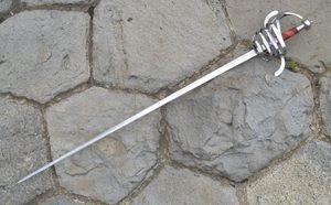 RAPIER WITH WOODEN HILT II - RAPIÈRES, SABRES{% if kategorie.adresa_nazvy[0] != zbozi.kategorie.nazev %} - ARMURERIE: LES ARMES{% endif %}