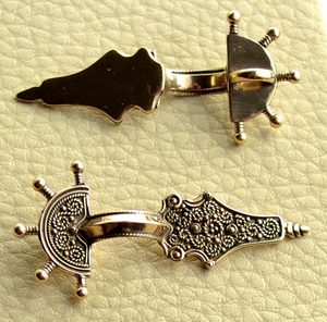 FIBULA - bridge Slavic pendant, Serbia, bronze