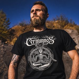T-Shirt Cernunnos, keltischer Gott (3XL)