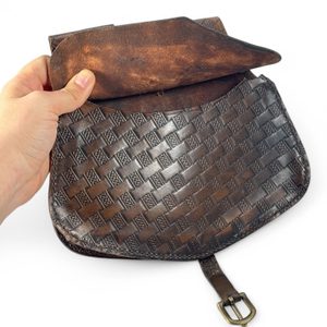 Historical medieval satchel