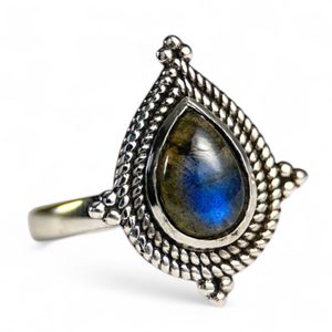 SABINA, ring, labradorite, silver 925/1000