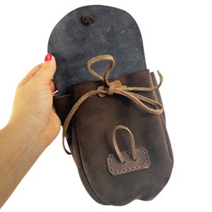 CEDRIC, Sac Médiéval en Cuir