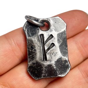 FEHU, rune forgée, amulette