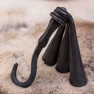 Medieval Cauldron Tripod, forged