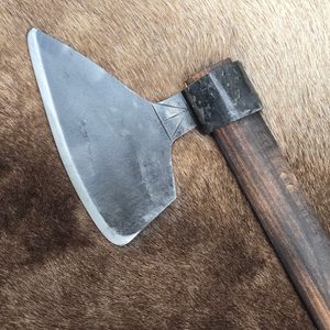 PILSEN, hache hussite médiévale du XVe siècle, réplique Bohême