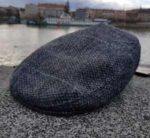 DONEGAL Irish Cap Wool grey