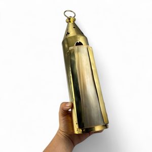 Medieval lantern, brass