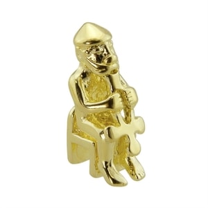 THOR sur le trône, Akureyri, Islande, Xe siècle, or 14K