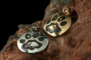 KATZENSPUR, Schmuckstück, Anhänger, Silber 925