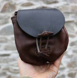 CEDRIC, Sac Médiéval en Cuir