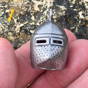 Medieval helmet - knight, pendant