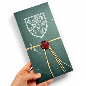 Letter set, handmade paper Velé Losiny