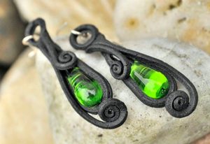 FOREST EARRINGS - PIERRES ET FANTASY{% if kategorie.adresa_nazvy[0] != zbozi.kategorie.nazev %} - BIJOUTERIE{% endif %}