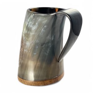 Drakkar, Viking ship, horn cup