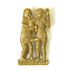 Forest people, medieval pilgrim badge