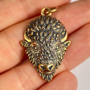 TATANKA - BISON Bronze Pendant