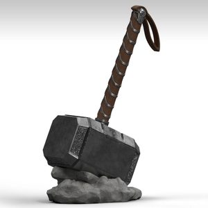 MARVEL COIN BANK MJÖLNIR 28 CM - THOR RAGNAROK{% if kategorie.adresa_nazvy[0] != zbozi.kategorie.nazev %} - PRODUITS SOUS LICENCE – FILMS, JEUX, SÉRIES{% endif %}