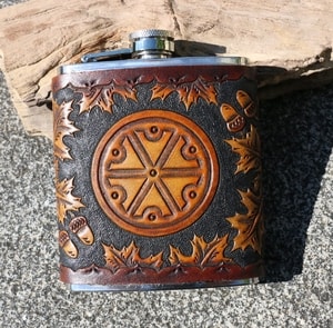 HIP FLASK, GROMOVITI ZNACI - BOTTLES, HIP FLASKS{% if kategorie.adresa_nazvy[0] != zbozi.kategorie.nazev %} - LEATHER PRODUCTS{% endif %}