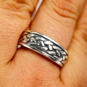 RIONA, Bague celtique, argent