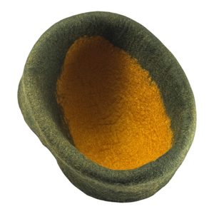 Medieval felt hat, wool