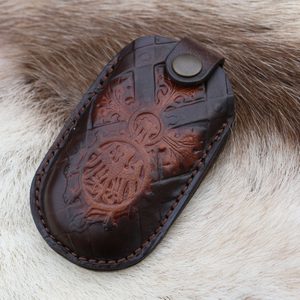 KEY POCKET WITH A RING - MEDIEVAL EAGLE, CASTLE KRIVOKLAT - WALLETS{% if kategorie.adresa_nazvy[0] != zbozi.kategorie.nazev %} - LEATHER PRODUCTS{% endif %}