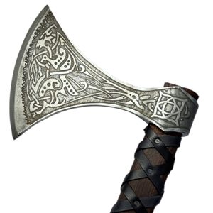 SKJALDBORG, Hache viking gravée